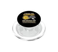I Bring The Sunshine She Brings The Thunder Couple Outfit PopSockets PopGrip for MagSafe