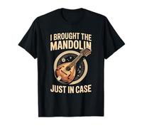 I Brought The Mandolin Just in Case Bluegrass Jam T-Shirt