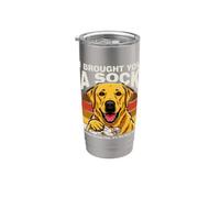 I Brought You A Sock Dog Please Accept This Stainless Steel Insulated Tumbler
