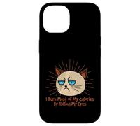 I Burn Most of My Calories By Rolling My Eyes Funny Case for iPhone 14