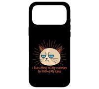 I Burn Most of My Calories By Rolling My Eyes Funny Case for iPhone 17 Pro Max