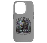 I Bury Things Frog Gardener Dark Humor Shovel Case for iPhone 14 Pro