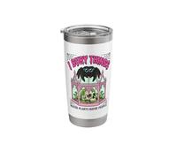 I Bury Things Maybe Plants Maybe People Cute Spider Goth Stainless Steel Insulated Tumbler