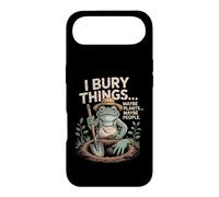 I Bury Things Maybe Plants Maybe People Frog Gardener Case for iPhone Air