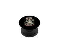 I Bury Things Maybe Plants Maybe People Frog Gardener PopSockets Adhesive PopGrip