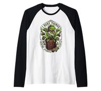 I Bury Things Maybe Plants Maybe People Goth Garden Raglan Baseball Tee