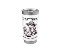 I Bury Things Maybe Plants Maybe People Stainless Steel Insulated Tumbler