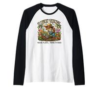 I Bury Things... Maybe Plants...Maybe Pitorro Raglan Baseball Tee
