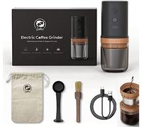 i Cafilas Coffee Electric Grinder Portable Trave Must Own & Dripper Pour Over All in One Rechargeable High Precision High Speed Coffee Bean Grinder