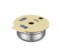 i Cafilas Refillable Coffee Capsules, Stainless Steel Coffee Pods Compatible with Tassimo Machines Reusable Tassi*mo Pad (60ML)