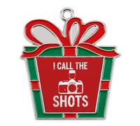 I Call The Shots Christmas Tree Ornaments Decor Trapezoid