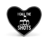 I Call The Shots Cute Brooch Pin for Men Women Badge