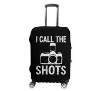 I Call The Shots Luggage Cover for Suitcases L