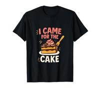 I Came for The Cake Birthday Party Crew Design T-Shirt