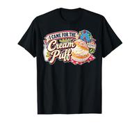 I Came for the Cream Puff Wisconsin State Fair Food Fan Value Graphic T-Shirt
