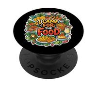 I Came For The Food Boricua Edition PopSockets Adhesive PopGrip