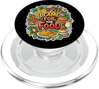 I Came For The Food Boricua Edition PopSockets PopGrip for MagSafe