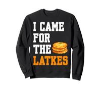 I Came For The Latkes Hanukkah Jewish Potato Pancake Sweatshirt