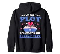 I Came For The Plot Book Reader Book Nerd Book Reading Lover Zip Hoodie