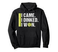 I Came I Dinked I Won Funny Vintage Sports Lover For Women Pullover Hoodie