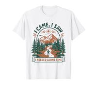 I Came, I Saw, Alone Time | Solo Travel | Introvert T-Shirt