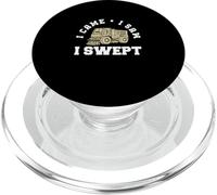 I Came I Saw Funny Street Sweeping Truck For Street Sweepers PopSockets PopGrip for MagSafe