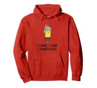 I Came I Saw I Annotated - Funny Julius Caesar Teacher Pullover Hoodie