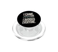 I Came I Saw I Avoided Everyone Birdwatching Humor PopSockets PopGrip for MagSafe