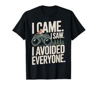 I Came I Saw I Avoided Everyone Birdwatching Humor Value Graphic T-Shirt