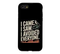 I Came I Saw I Avoided Everyone Funny Bird Watching Case for iPhone SE (2020) / 7/8