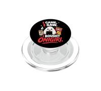I Came I Saw I Bought Onigiri Funny Konbini Japan PopSockets PopGrip for MagSafe