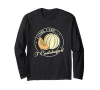 I Came I Saw I Cantaloupe'd Funny Muskmelon Cantaloupe Lover Long Sleeve T-Shirt