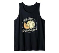 I Came I Saw I Cantaloupe'd Funny Muskmelon Cantaloupe Lover Tank Top