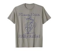 I Came I Saw I Dilly Dallied Frog Cowboy Funny T-Shirt