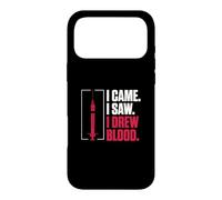 I Came I Saw I Drew Blood Funny Phlebotomist Phlebotomy Tech Case for iPhone 17 Pro Max
