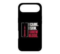 I Came I Saw I Drew Blood Funny Phlebotomist Phlebotomy Tech Case for iPhone Air