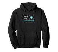 I Came I Saw I Exfiltrated Cybersecurity Cyber Security Geek Pullover Hoodie