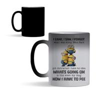 I Came, I Saw, I Forgot Funny 11 oz Colour Changing Ceramic Magic Mug for Him, Her, Birthday, Mother’s Day, Father’s Day.
