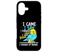 I came I saw I forgot what I was doing I thought of budgie Case for iPhone 17