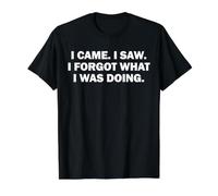 I Came. I Saw. I Forgot What I was Doing. Lost in Thought Value Graphic T-Shirt, Men, Black, M