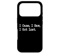 I Came, I Saw, I Got Lost Funny Cycling Apparel Case for iPhone 17 Pro