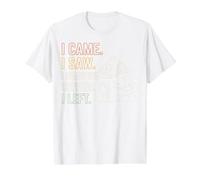 I Came I Saw I Heard You Chewing I Left - Funny Loud Eater Value Graphic T-Shirt, Men, White, M