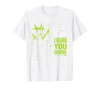 I Came I Saw I Heard You Chewing I Left - Funny Loud Eater Value Graphic T-Shirt, Men, White, XL