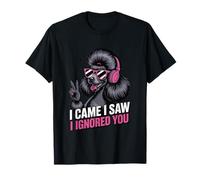 I Came I Saw I Ignored You Poodle Fun T-Shirt