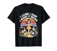 I Came I Saw I Made It Weird Retro Humor T-Shirt