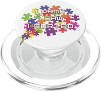 I Came I Saw I Sorted Jigsaw Puzzle Lovers PopSockets PopGrip for MagSafe
