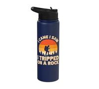 I Came I Saw I Tripped On A Rock Stainless Steel Insulated Water Bottle