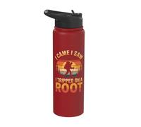 I Came I Saw I Tripped On A Root Stainless Steel Insulated Water Bottle