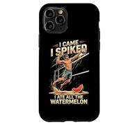 I Came I Spiked I Ate All The Watermelon Volleyball Case for iPhone 11 Pro