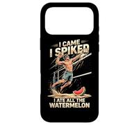 I Came I Spiked I Ate All The Watermelon Volleyball Case for iPhone 17 Pro Max